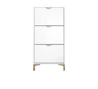 GEK208130 Moderno Scarpiera moderna e semplice da ingresso, design organizer, scarpiera salvaspazio, impermeabile, bianco, Szafka Na Buty, mobili di lusso Organizzatore(60x17x118CM)