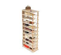 GEK208130 Moderno Scarpiera Porta di casa Semplice scarpiera multistrato piccola e stretta for dormitorio Organizzatore(Bianco)