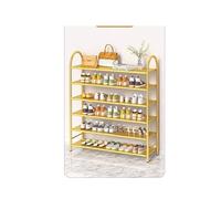 GEK208130 Moderno Semplice scarpiera for la casa, luce for la porta, lusso, for interni, multistrato, salvaspazio, for riporre oggetti e polvere, scarpiera for la casa Organizzatore(Gold,Grande)