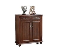 GEK208130 Moderno Semplice scarpiera in legno di grande capacità for ingresso, corridoio, soggiorno, mobili, scarpiera, 90,6 cm Organizzatore