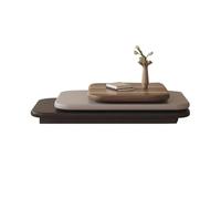 GEK208130 Moderno Set di tavolini da caffè girevoli minimalisti for soggiorni, design asimmetrico creativo, mobili moderni salvaspazio Decorativo