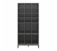 GEK208130 Moderno Squisita scarpiera for riporre scarpe multiple, bianca, multifunzionale salvaspazio Organizzatore(Nero)