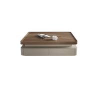 GEK208130 Moderno Tavolino minimalista cremoso, design da terra for soggiorno, mobili for piccoli spazi for la casa moderna Decorativo(150cm)