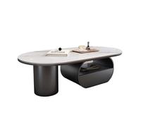 GEK208130 Moderno Tavolino minimalista for soggiorno, design moderno salvaspazio, tavolo semplice ed elegante for piccole case Decorativo(120cm)