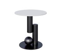 GEK208130 Moderno Tavolino rotondo minimalista for divano o comodino Tavolino da caffè moderno creativo for soggiorno, piccolo tavolo da tè, comodino Decorativo