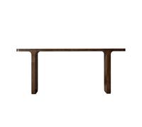 GEK208130 Moderno Tavolo da ingresso in legno marrone stretto e semplice contro il muro Corridoio(XS)