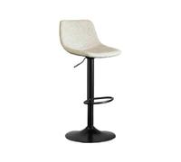 GEK208130 Multiuso Home Sala da pranzo Bar Isola Bancone Sedie Sgabelli da bar semplici Sgabelli alti girevoli e sollevabili Sedie da bar Moderni(Bianco)