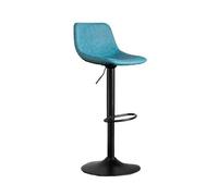 GEK208130 Multiuso Home Sala da pranzo Bar Isola Bancone Sedie Sgabelli da bar semplici Sgabelli alti girevoli e sollevabili Sedie da bar Moderni(Blue)