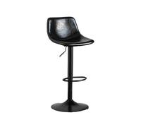 GEK208130 Multiuso Home Sala da pranzo Bar Isola Bancone Sedie Sgabelli da bar semplici Sgabelli alti girevoli e sollevabili Sedie da bar Moderni(Nero)