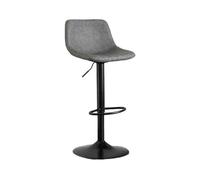 GEK208130 Multiuso Home Sala da pranzo Bar Isola Bancone Sedie Sgabelli da bar semplici Sgabelli alti girevoli e sollevabili Sedie da bar Moderni(Grijs)