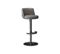 GEK208130 Multiuso Il seggiolone for uso domestico moderno e semplice in acciaio inossidabile può essere sollevato (56-82 cm) sedia da bar girevole Moderni(Grijs)
