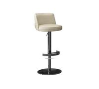 GEK208130 Multiuso Moderno semplice seggiolone in acciaio inossidabile for uso domestico, può essere sollevato e girevole, sgabelli da bar, bancone da bar, sgabelli da bar Moderni(Bianco)
