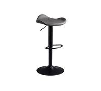 GEK208130 Multiuso Sedia da bar alla moda Il seggiolone in ferro può sollevare e girare Sgabello alto di lusso leggero Sgabelli da bar moderni con schienale semplice Moderni(Grijs)