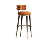 GEK208130 Multiuso Sedia da pranzo for bar, sedia da bar moderna e semplice, sedia con schienale da 75 cm, sgabelli alti da bar Moderni