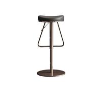 GEK208130 Multiuso Sgabello da bar Sgabello da bar di lusso leggero Sedia girevole for la casa senza schienale Sedia da bar sollevabile in acciaio inossidabile (56-82 cm) Moderni(Grijs)