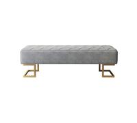 GEK208130 Panche punta letto Checkroom Divano Sgabello Ingresso Cambio scarpe Sgabello Camera da letto Comodino Sgabello Negozio Lounge Sgabello Soggiorno Panca decorativa Decorativo(120 * 45 * 45CM)