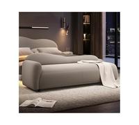 GEK208130 Panche punta letto Divano da comodino for camera da letto, chaise longue, piccolo appartamento, panca, stile crema, semplice divano panca Decorativo(Light Gray,M)