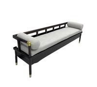 GEK208130 Panche punta letto Sgabello da comodino, nuovo stile cinese, in legno massello, for camera da letto, luce, lusso, panca for scarpe, panca lunga, divano letto Decorativo(M)