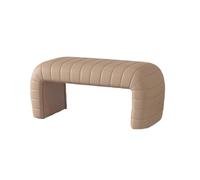 GEK208130 Panche punta letto Sgabello for cambiare le scarpe da fine letto for l'ingresso Sgabello for cambiare le scarpe molto stretto for il guardaroba Sgabello for divano Decorativo(Khaki,Piccolo)