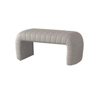 GEK208130 Panche punta letto Sgabello for cambiare le scarpe da fine letto for l'ingresso Sgabello for cambiare le scarpe molto stretto for il guardaroba Sgabello for divano Decorativo(Grijs,M)