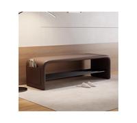 GEK208130 Panche punta letto Sgabello for cambiare le scarpe da porta, scarpiera, sgabello multiuso, semplice panca da comodino for sedersi Decorativo(Coffee,Grande)