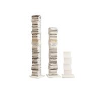GEK208130 Scaffale Libreria invisibile, libreria ad angolo da pavimento a pavimento, scaffalatura di installazione semplice e libera Libreria(92CM)