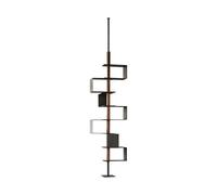 GEK208130 Scaffale Libreria moderna e semplice, mensola dal pavimento al soffitto, mensola for portico divisorio, mensola portaoggetti ad altezza regolabile Libreria