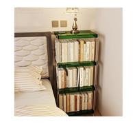 GEK208130 Scaffale Scaffale for libri in acrilico, scaffale da pavimento, libreria semplice, scaffale for soggiorno domestico Libreria(Green)
