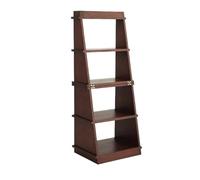 GEK208130 Scaffale Scaffale organizer pieghevole, ripiano in legno a più livelli a doppio scopo, for espositore for accessori for libri da ufficio Libreria
