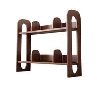 GEK208130 Scaffale Supporto for libri mobile regolabile, scaffale da tavolo in legno for organizzazioni studentesche, for espositore for libri da ufficio Libreria(L100xW20xH60 cm)