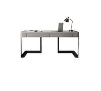 GEK208130 Scrivania semplice e di lusso di fascia alta in ardesia roccia per casa semplice piccola scrivania per ufficio scrivania PC scrivania per scrivania (120 cm)
