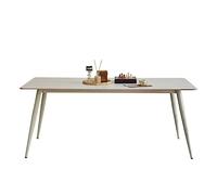 GEK208130 Semplice Rock Board Tavolo for PC Desktop Home Moderno Minimalista Home Piccola scrivania Sedia da scrivania minimalista di lusso Scrivere(140cm)