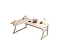 GEK208130 Semplice Scrivania angolare for studenti, tavolo da studio a casa, semplice e moderna, scrivania da ufficio, scrivania angolare for studenti, tavolo for PC Scrivere(White left,140x120x75cm)