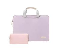 GEK208130 Ufficio Custodia for laptop dall'aspetto elevato for da 15,6 pollici Valigetta multifunzionale di grande capacità Cartella(Purple)