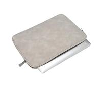 GEK208130 Ufficio Custodia protettiva for tablet in pelle PU for laptop for custodia sottile for Cartella(Light gray,M)