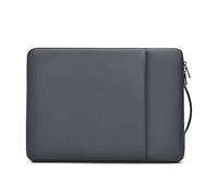 GEK208130 Ufficio Custodia protettiva for tablet sottile in pelle for laptop, borsa for da 13-16 pollici Cartella(Dark gray,Grande)
