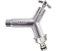GEKA plus Rubinetto di design, filettatura esterna sul beccuccio, G1/2|G3/4, combinabile con tutti i comuni sistemi a incastro, rubinetto, 46.8125.8