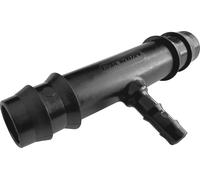 GEKA Riduttore a T per Gocciolatore da 16 a 6 mm - 1 pz.