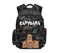 Gekhuqory Borsa da viaggio per studenti con coccinella, Libro di matematica-capibara, M, Classico