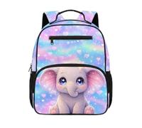 Gekhuqory Penguin Pattern Bookbag per bambino, Simpatico design con elef, Mini, Classico