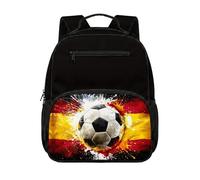 Gekhuqory Star Stripe Design Book Bag per ragazze, Calcio Splash Paint Pattern, Mini, Classico