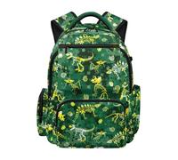 Gekhuqory Wolf - Borsa per libri con tasche multiple, Ossa Dino, M, Classico
