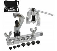 geko G02722 Flaring Tool set con tubo cutter, argento