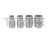 GEKO G10163 SET CHIAVI A BUSSOLA 4pz ATTACCO 1/2" ESAGONALE 10-19mm TOOLTEK