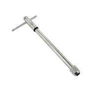 geko G38313 t-tipo giramaschi a cricchetto m5-m12 320 mm, argento