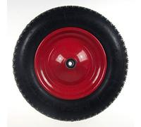 geko G71040 ruota in gomma, 3.50 - 8/coppie, nero