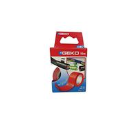 Geko Isolamento Nastro mm 15 x 10 Metre, Colore: Rosso, Taglia Unica