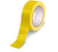 Geko - Nastro Adesivo in Tessuto, 50 x 25 m, Colore: Giallo