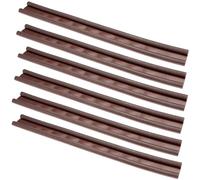 GEKO Paraspifferi Sottoporta Universale - Double Stop: protezione porta da entrambi i lati, ritagliabile su misura. Colore: Rosa antico/Marrone (6 Unità)