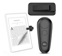 GEKVIVE Telecomando per girare pagine per Kindle Paperwhite Oasis Scribe, clicker per girare pagine per iPad, tablet, leggere romanzi, registrazione video della fotocamera del telefono, trigger